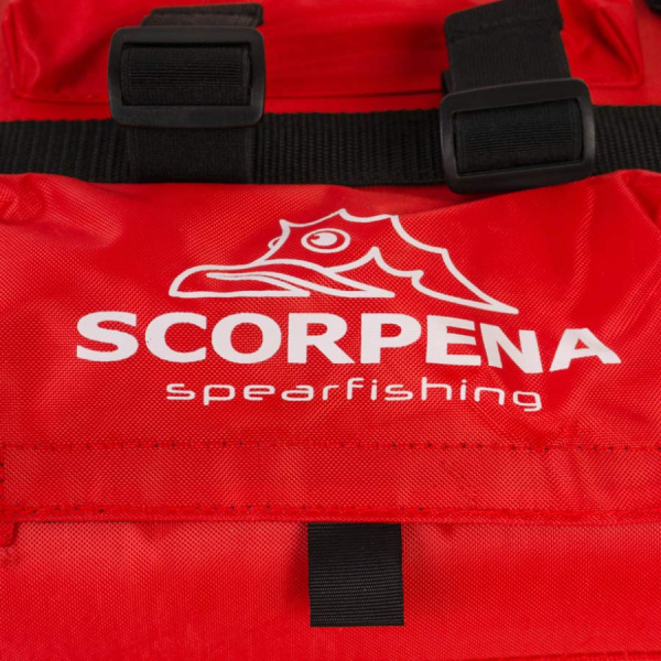 Буй-плотик Scorpena C Light (красный; 75 х 28 см)